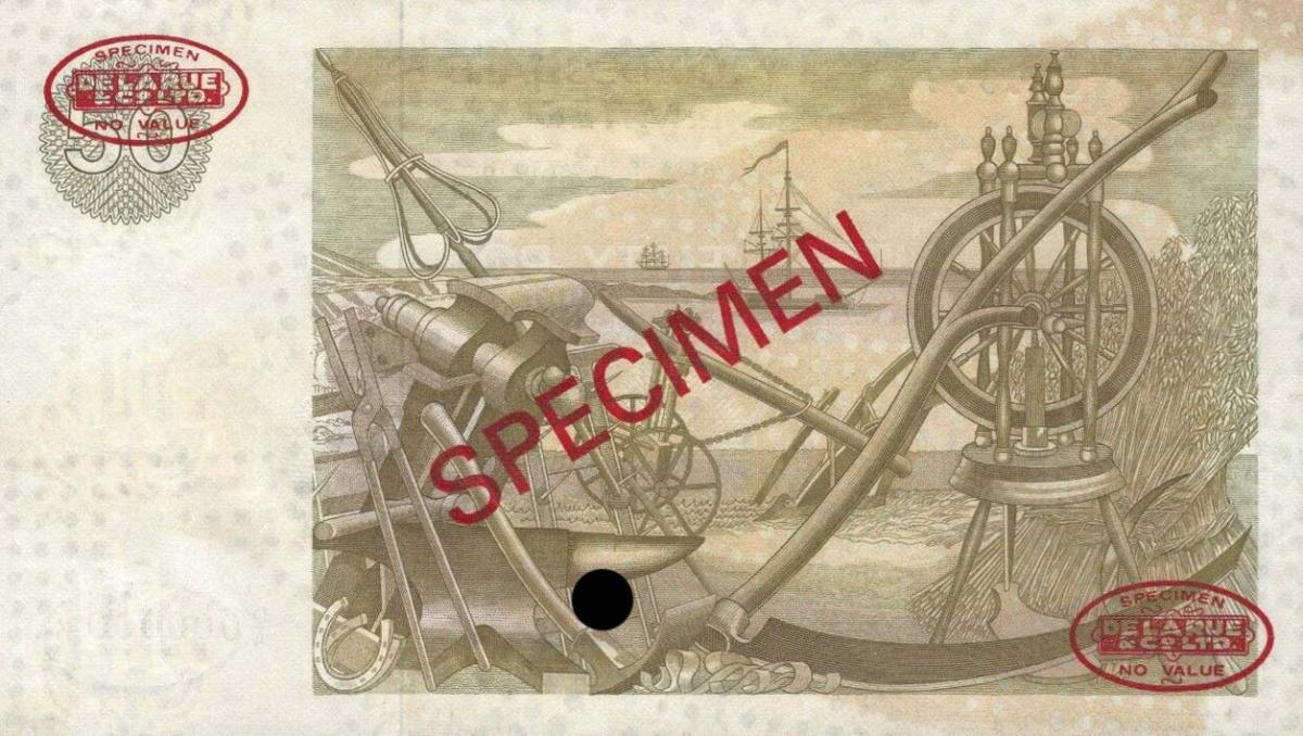 Back of Scotland p209s: 50 Pounds from 1981