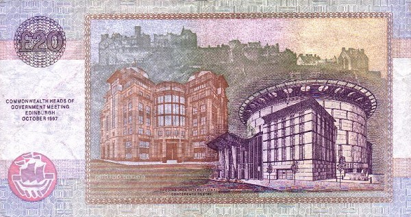 Back of Scotland p227: 20 Pounds from 1997