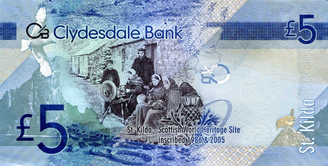 Back of Scotland p229I: 5 Pounds from 2009