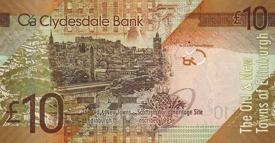 Back of Scotland p229Ja: 10 Pounds from 2009