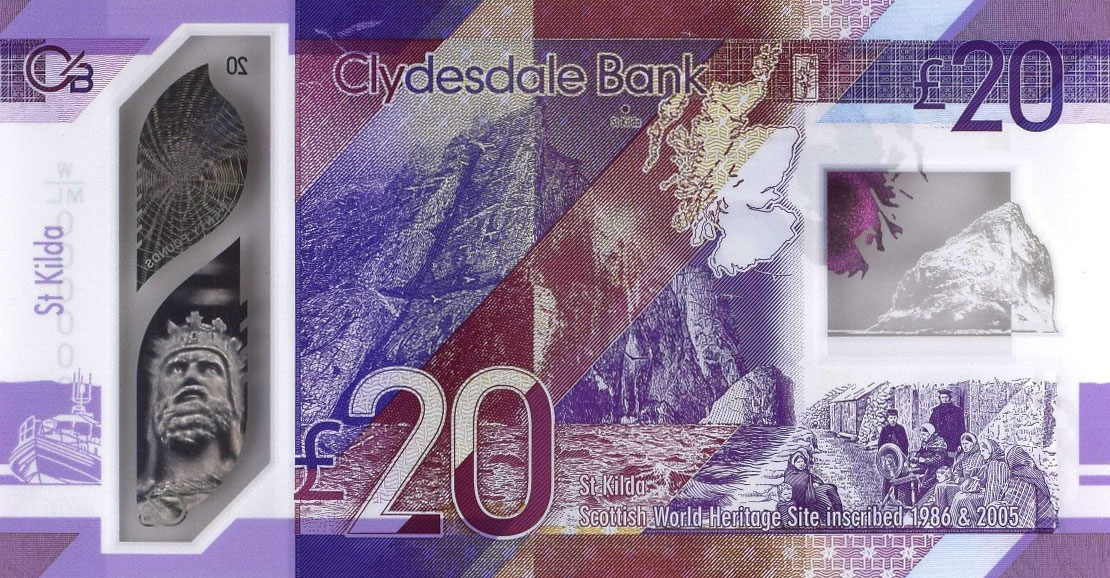 Back of Scotland p229Rs: 20 Pounds from 2019