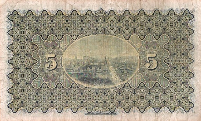 Back of Scotland p259c: 5 Pounds from 1942