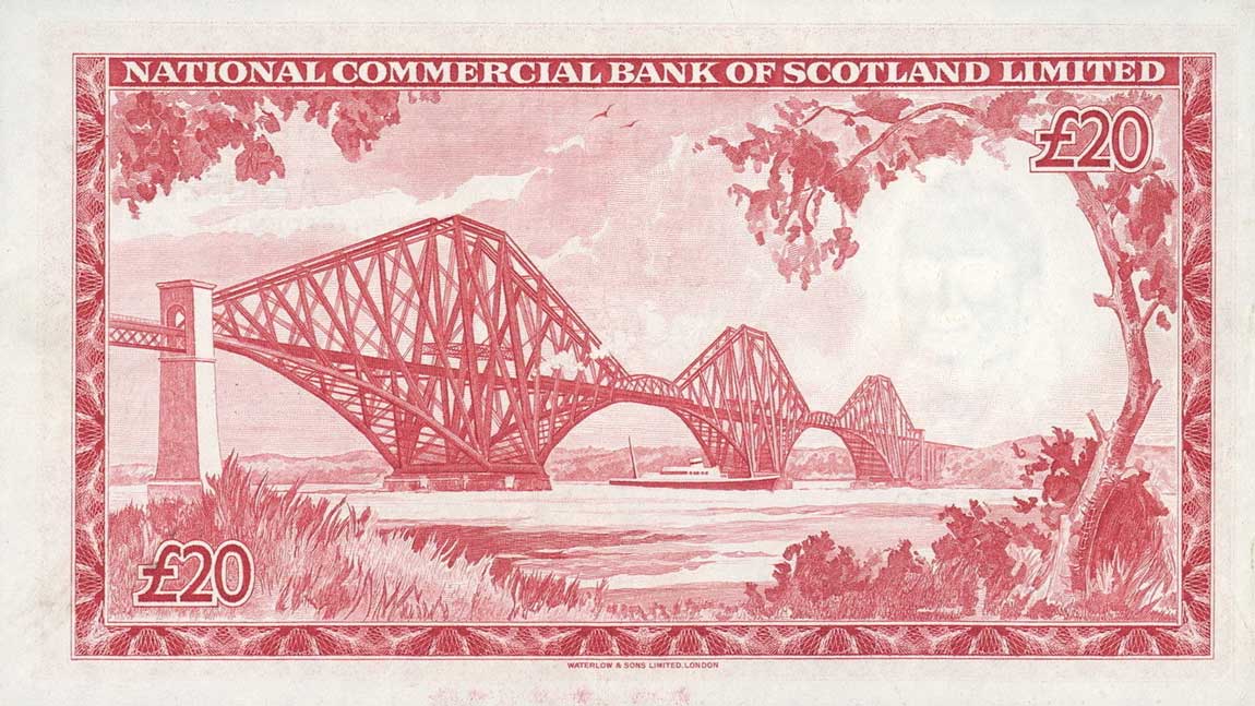 Back of Scotland p267a: 20 Pounds from 1959