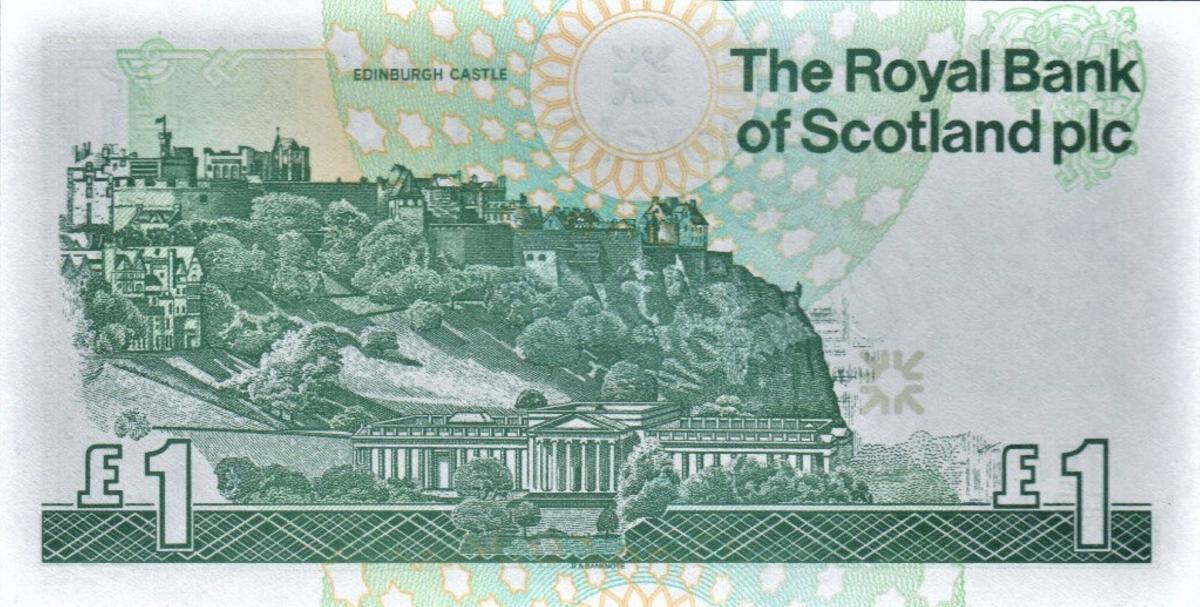 Back of Scotland p357a: 1 Pound from 1994