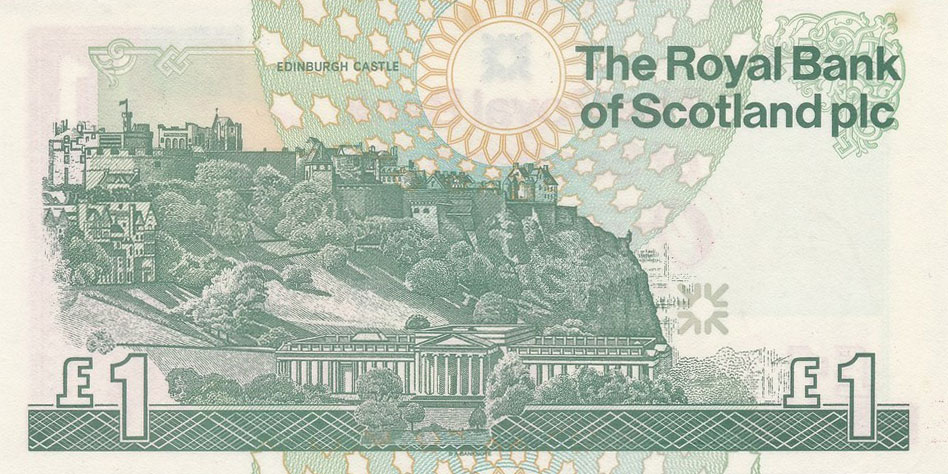 Back of Scotland p357ct: 1 Pound from 1994