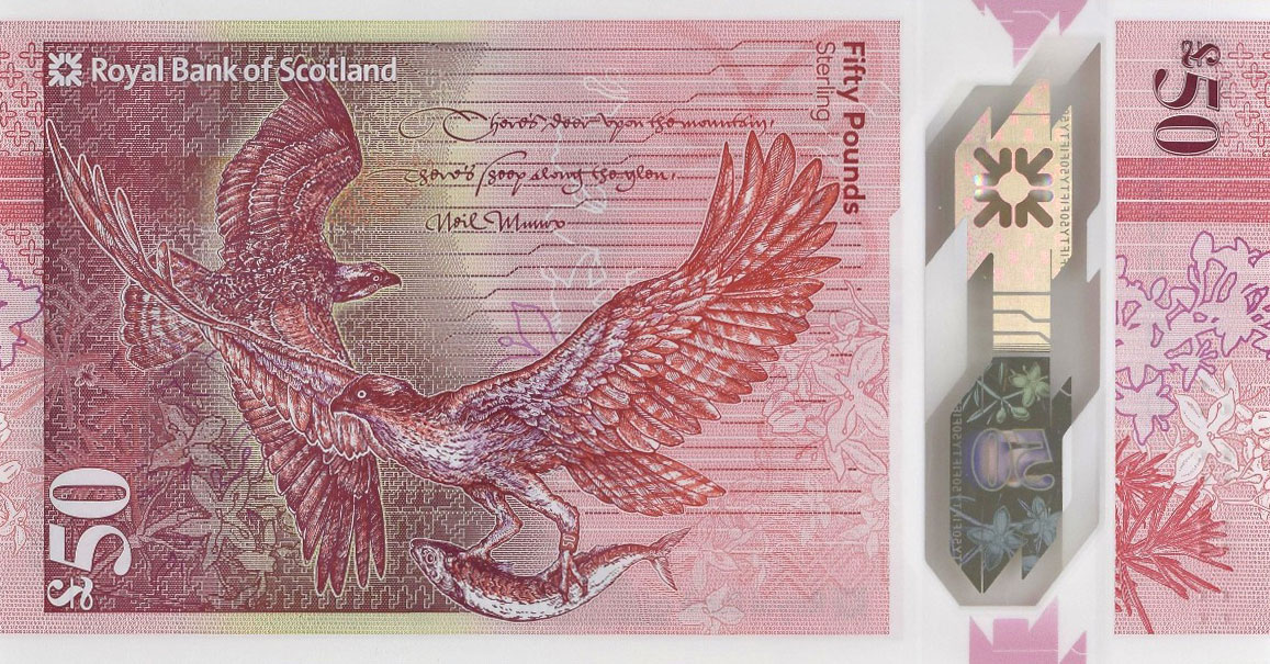 Back of Scotland p373s: 50 Pounds from 2020