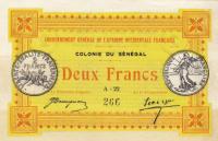 Gallery image for Senegal p3c: 2 Francs