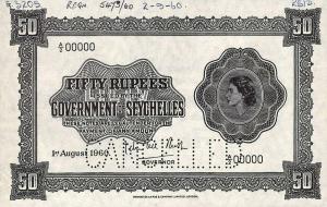 Gallery image for Seychelles p13s: 50 Rupees