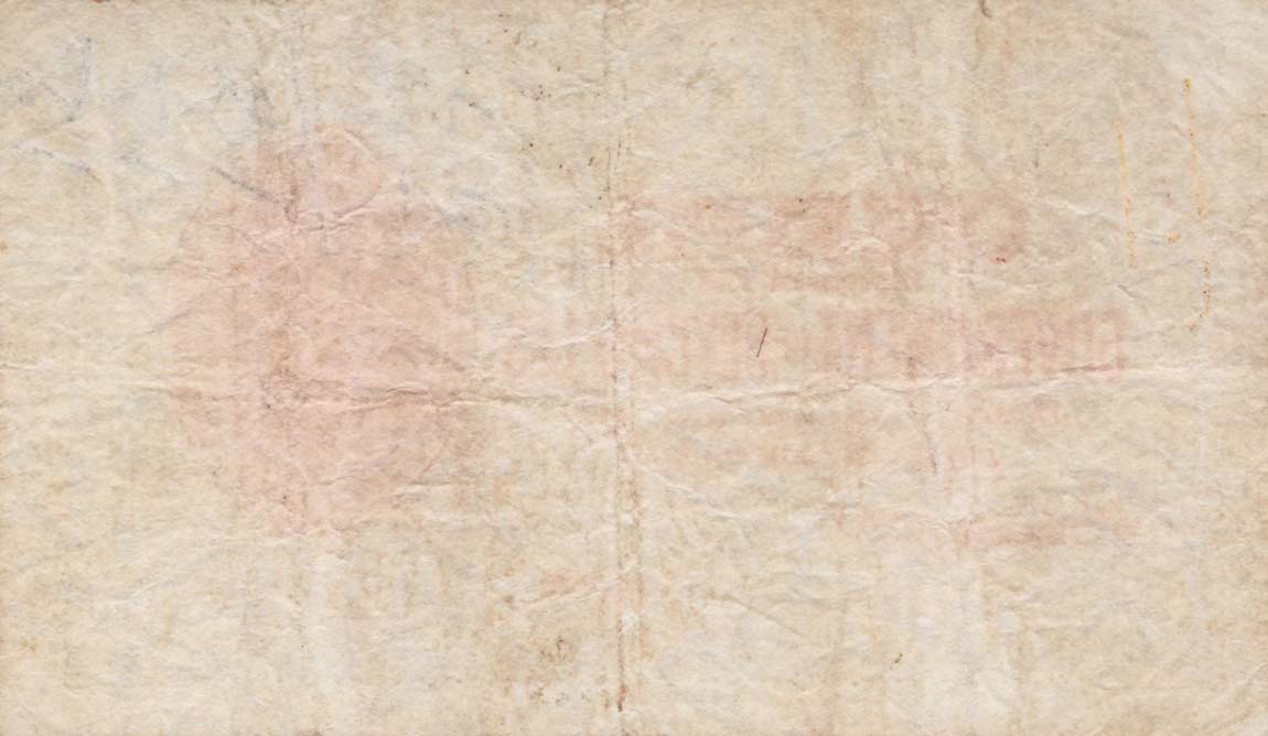 Back of Seychelles p2d: 1 Rupee from 1928
