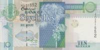 Gallery image for Seychelles p36b: 10 Rupees from 1998