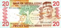 Gallery image for Sierra Leone p14a: 20 Leones