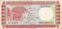 Gallery image for Sierra Leone p2c: 2 Leones
