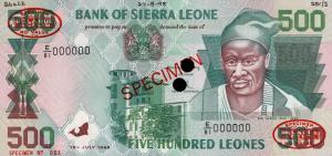 Gallery image for Sierra Leone p23s: 500 Leones