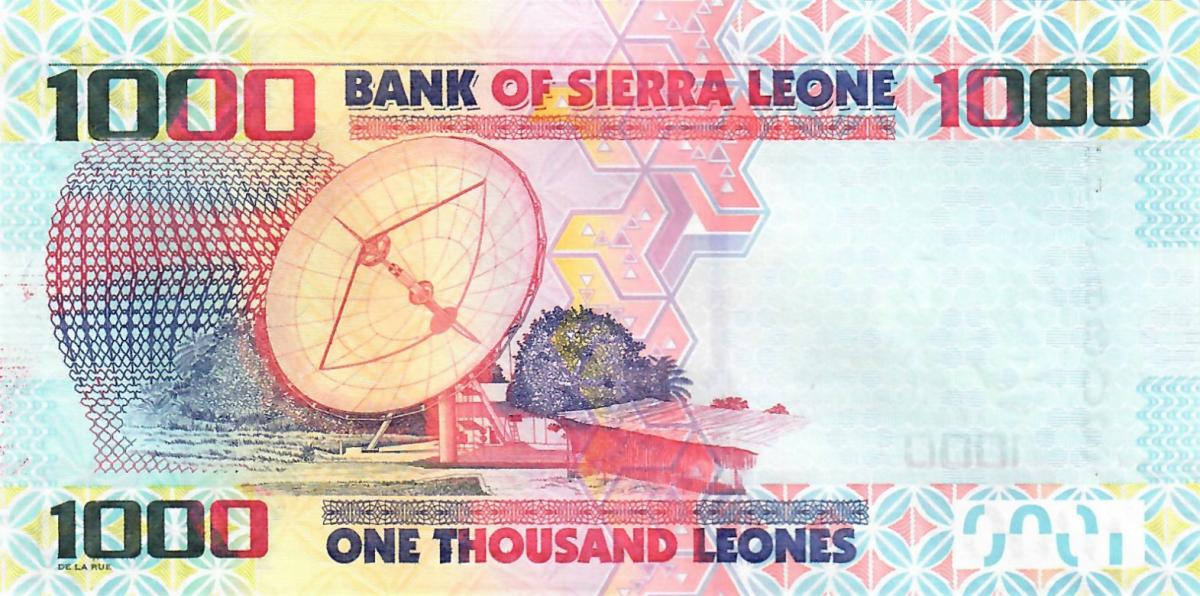 Back of Sierra Leone p31e: 2000 Leones from 2020