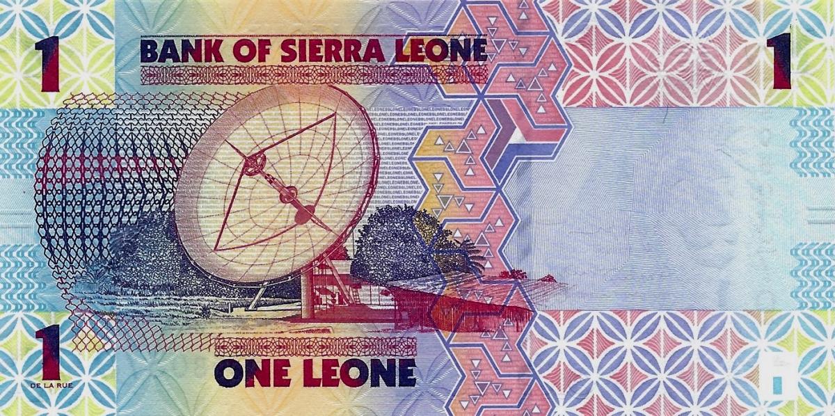 Back of Sierra Leone p34: 1 Leone from 2022