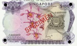 Gallery image for Singapore p8s: 1000 Dollars