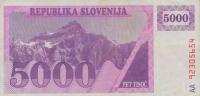 Gallery image for Slovenia p10a: 5000 Tolarjev