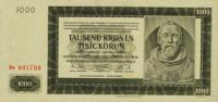 Gallery image for Bohemia and Moravia p15a: 1000 Korun