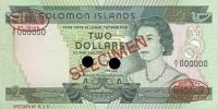 Gallery image for Solomon Islands p5s: 2 Dollars