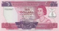 Gallery image for Solomon Islands p7r: 10 Dollars