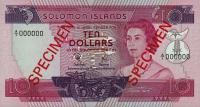 p7s from Solomon Islands: 10 Dollars from 1977