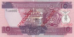 Gallery image for Solomon Islands p20s: 10 Dollars