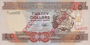 Gallery image for Solomon Islands p21s: 20 Dollars