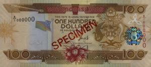 Gallery image for Solomon Islands p30s: 100 Dollars