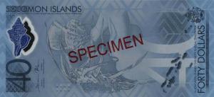 Gallery image for Solomon Islands p37s: 40 Dollars