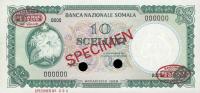 p10s from Somalia: 10 Scellini from 1968 p10s from Somalia: 10 Scellini from 1968