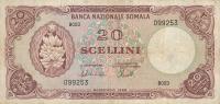 Gallery image for Somalia p11a: 20 Scellini