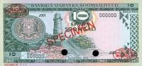 Gallery image for Somalia p18s: 10 Shilin