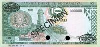 Gallery image for Somalia p22s: 10 Shilin