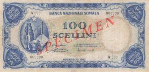 Gallery image for Somalia p4s: 100 Scellini