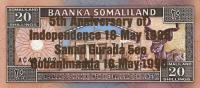 Gallery image for Somaliland p10: 20 Shillings