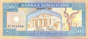 Gallery image for Somaliland p7c: 50 Shillings