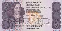 p119d from South Africa: 5 Rand from 1989