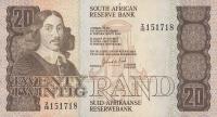 p121c from South Africa: 20 Rand from 1982