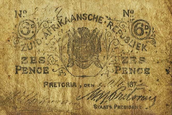 Front of South Africa p43: 6 Pence from 1872