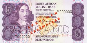 Gallery image for South Africa p119s: 5 Rand