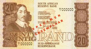 Gallery image for South Africa p121s: 20 Rand