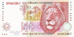 Gallery image for South Africa p125x: 50 Rand