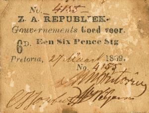 Gallery image for South Africa p33: 6 Pence