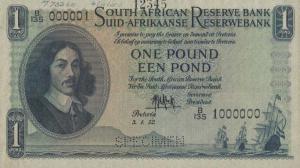 Gallery image for South Africa p92s: 1 Pound