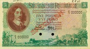 Gallery image for South Africa p94s: 5 Pounds