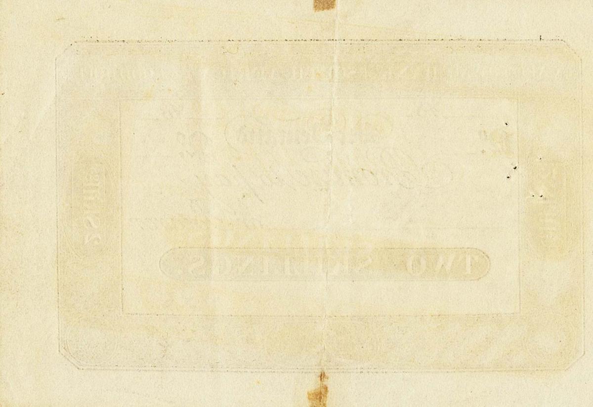 Back of South Africa pS131r: 2 Skillings from 1830
