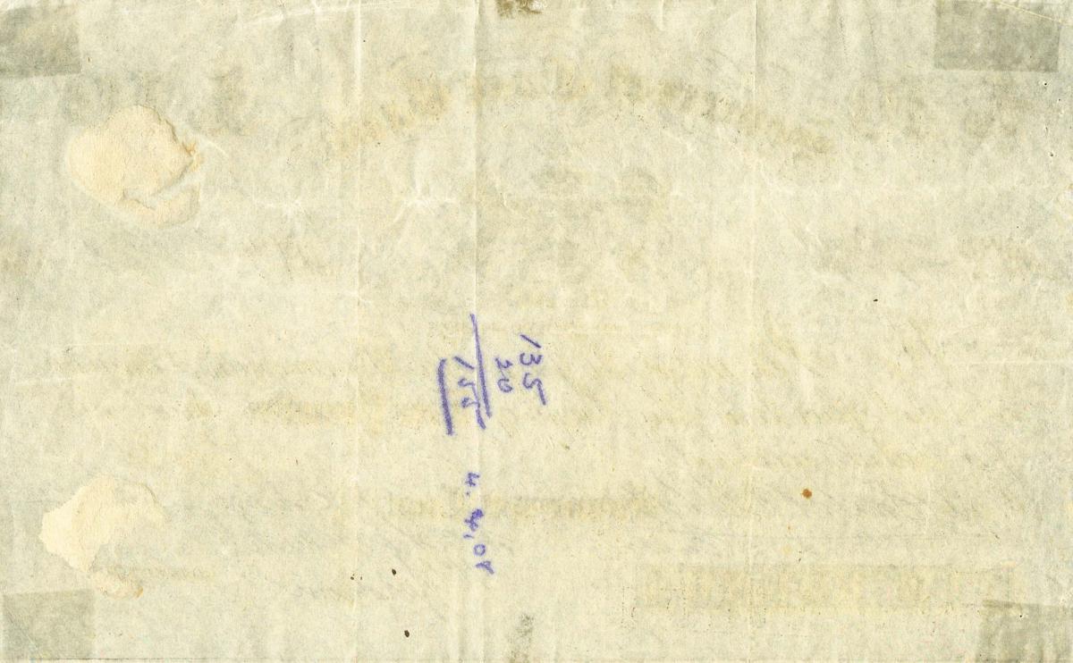 Back of South Africa pS258: 10 Pounds from 1860