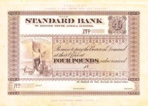 pS579p1 from South Africa: 4 Pounds from 1870