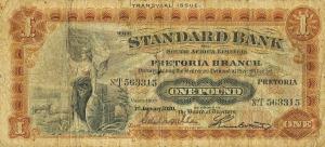 Gallery image for South Africa pS586a: 1 Pound