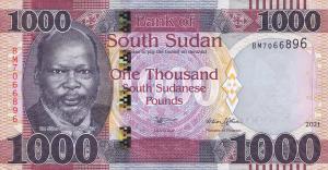 Gallery image for South Sudan p17b: 1000 Pounds